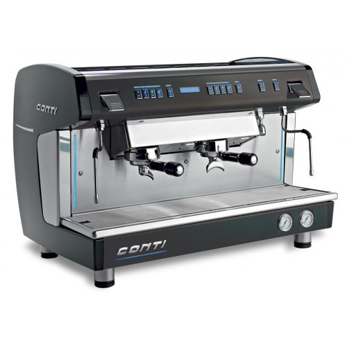 Machine à café professionnelle traditionnelle électrique CONTI X-one TCi 2 groupes Machine à café professionnelle traditionnelle électrique CONTI X-one TCi 2 groupes