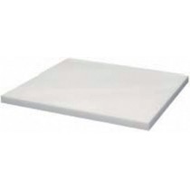 PLAQUE DE DÉCOUPE POLY de couleur blanc, 2200 x 600 mm