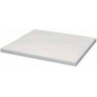 PLAQUE DE DÉCOUPE POLY de couleur blanc, 2200 x 600 mm