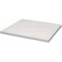Plaque de découpe cuisine polyéthylène, blanc, épaisseur 25 mm, 2200 x 600 mm