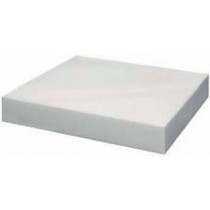 BLOC DE DÉCOUPE POLY de couleur blanc, 600 X 600 mm