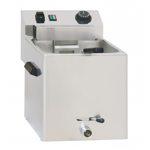 Cuiseur a pâtes professionnel électrique avec vanne de vidange - 1 panier en acier inoxydable 3400 W Cuiseur a pâtes professionnel électrique avec vanne de vidange - 1 panier en acier inoxydable 3400 W