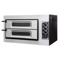 Fours éléctrique mécanique, inox, Basic 2/50 VETRO 915 x 690 x 530 mm