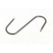 CROCHET ESSE INOX 304 POLI, longueur : 100 mm, diamètre 4 mm