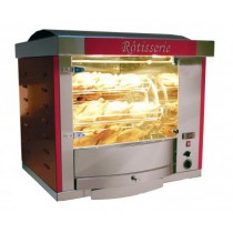 Rôtissoire professionnelle à balancelle en inox FUSION 5
