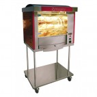 Rôtissoire à balancelle FUSION 5 sur châssis inox à roulette