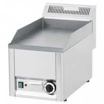 Plaque à snacker Fonte 30 en acier inoxydable AISI 304, 3000 W