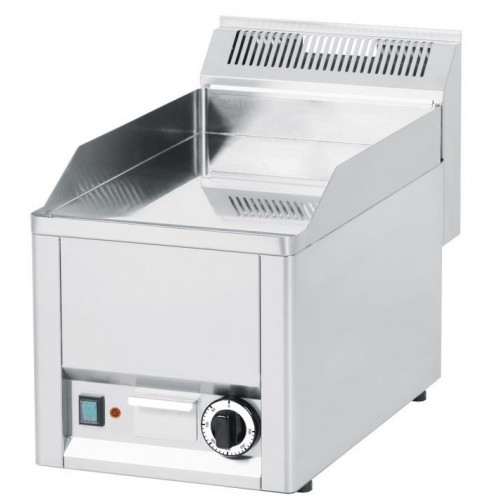 Plaque à snacker Chrome 30 en acier inoxydable AISI 304, 3000 W Plaque à snacker Chrome 30 en acier inoxydable AISI 304, 3000 W