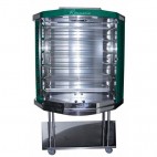 Rôtissoire à broche électrique, magma 4, Inox, L 1320 x P 600 x H 1060 mm
