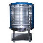 Rôtissoire à broche électrique, magma 4, Inox, L 1320 x P 600 x H 1060 mm