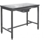 Table de dessouvidage inox AISI 304 L 900 x P 600 x H 850 mm