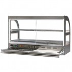 Vitrine de présentation en inox modèle MAP PLUS