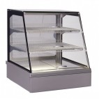 Vitrine de présentation en inox modèle MAP SELF HOT