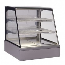 Vitrine de présentation en inox modèle MAP SELF HOT