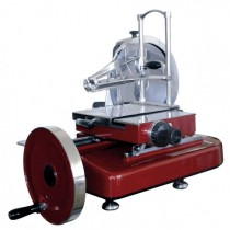 Trancheur manuel à l'ancienne, vol 350 sans piédestal, aluminium et inox, L 710 x P 870 x H 800 mm