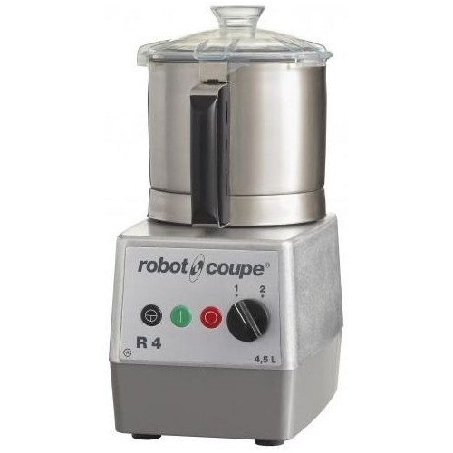 Cutter de table R 4 triphasé 2 vitesses 4,5 litres Cutter de table R 4 triphasé 2 vitesses 4,5 litres