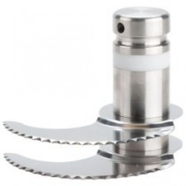 Couteau cranté inox
