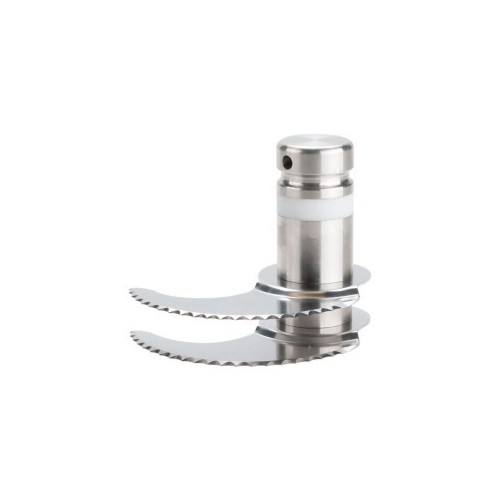 Couteau inox cranté 2 lames pour cutters de table R 8 Couteau inox cranté 2 lames pour cutters de table R 8