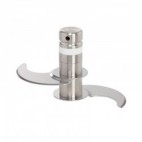 Couteau inox lisse 2 lames supplémentaire pour cutters de table R 8