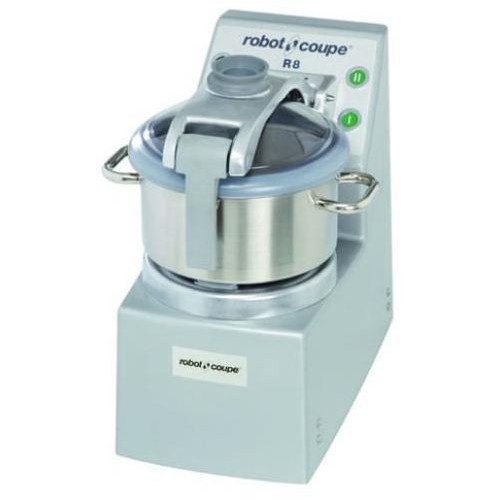 Cutter de table R 8 SV triphasé 2 vitesses inox 8 litres Cutter de table R 8 SV triphasé 2 vitesses inox 8 litres