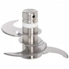 Couteau inox lisse 3 lames supplémentaire pour cutters verticaux R 15 et R 20
