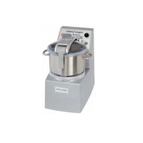 Cutter vertical modèle R 15 V.V. 380-480V vitesse variable inox 15 litres