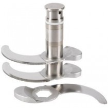 Couteau inox denté 3 lames pour cutter vertical modèle R 30