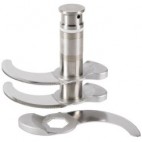 Couteau inox denté 3 lames pour cutter vertical modèle R 60