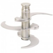 Couteau inox lisse 3 lames supplementaire pour cutter vertical modèle R 23