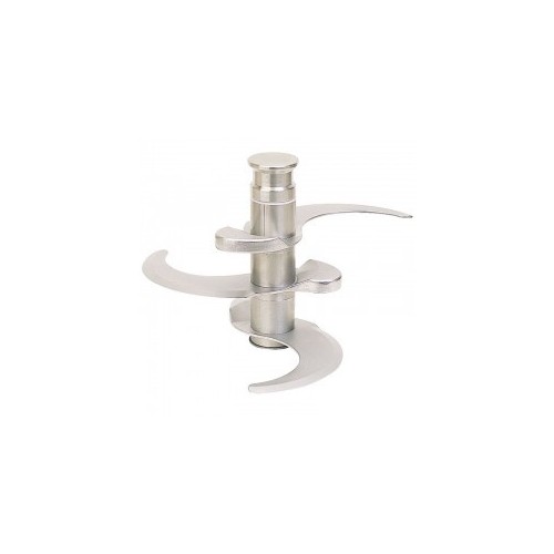 Couteau inox lisse 3 lames supplementaire pour cutter vertical modèle R 60 Couteau inox lisse 3 lames supplementaire pour cutter vertical modèle R 60