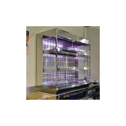 Niche réfrigérée sur mesure sans groupe avec 2 étages Niche réfrigérée sur mesure sans groupe avec 2 étages