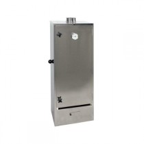Fumoir traditionnel, inox AISI 304, simple paroi sauf porte, L 500 x P 400 x H 1250 mm