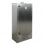 Fumoir pour viande et poisson à bois traditionnel modèle F 700 P, double paroi isolation 30 mm