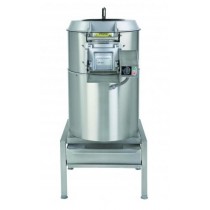 Eplucheuse EP 15 TA inox tour abrasif, Monophasé 230 V , L 450 x P 592 x H 1195 mm