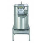 Eplucheuse professionnelle EP 25 TA inox tour abrasif triphasé