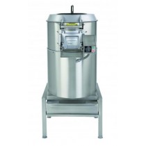 Eplucheuse professionnelle EP 25 TA inox tour abrasif triphasé