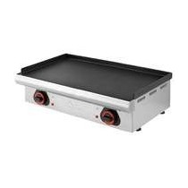 Plancha à snacker électrique, inox, L 600 x P 440 x H 210 mm