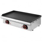 Plancha à snacker électrique, inox, L 600 x P 440 x H 210 mm