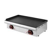 Plancha à snacker électrique, inox, L 770 mm