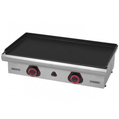 Plancha à snacker à gaz inox L 770 x P 440 x H 210 mm Plancha à snacker à gaz inox L 770 x P 440 x H 210 mm