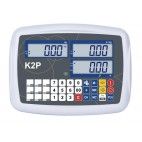 Indicateur pour bascule industrielle, série K2P, L 240 x P 180 x H 105 mm