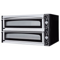 Four à pizza, éléctrique mécanique, acier inox, Superior XL 66L GLASS