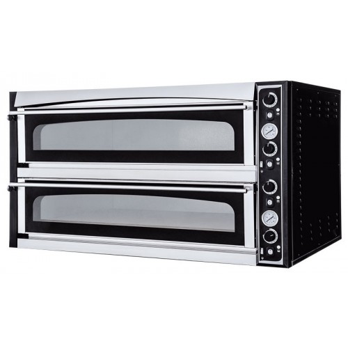Four à pizza, éléctrique mécanique, acier inox, Superior XL 66L GLASS Four à pizza, éléctrique mécanique, acier inox, Superior XL 66L GLASS
