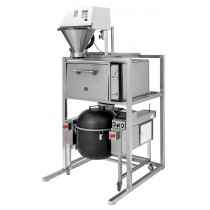 Support préparation sushi avec colonne,Tora WIith Automatic Rice Washer, L 900 x P 1115 x H 2250 mm