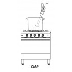 Mixer plongeant, compacte CMP 250 V.V., Longueur totale avec tube : 610 mm, Ø 94 mm
