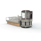 Vitrine d'agencement, meuble réfrigere, L 1450 x P 900 x H 1290 mm