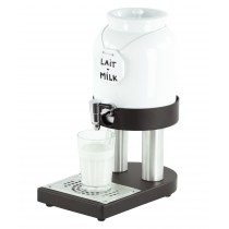 Distributeur de lait froid en porcelaine 4L, L 190 x P 320 x H 420 mm