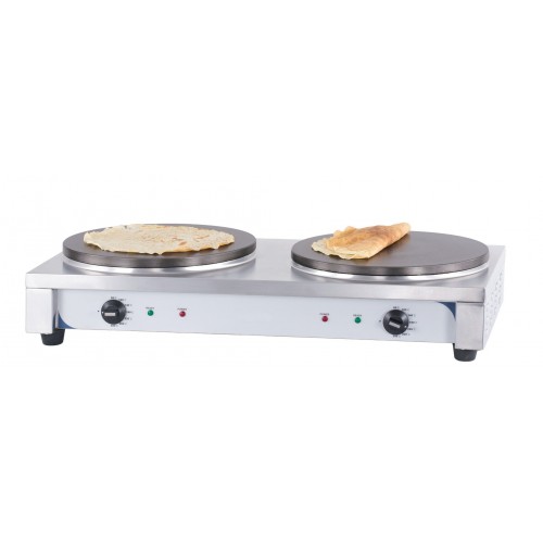 Materiel crêperie professionnel double 40 électrique 2 x 2700 W Materiel crêperie professionnel double 40 électrique 2 x 2700 W