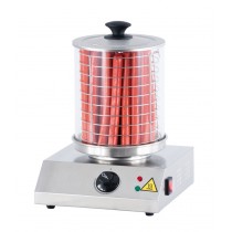 Chauffe-saucisses , acier inoxydable , L 280 x P 280 x H 355 mm