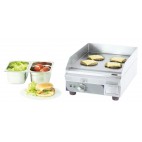 Plancha a snacker électrique compacte premium, L 370 x P 610 x H 230 mm